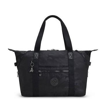 Kipling Art Medium Iconic Tote Çanta Siyah Camo | TR 1768BE